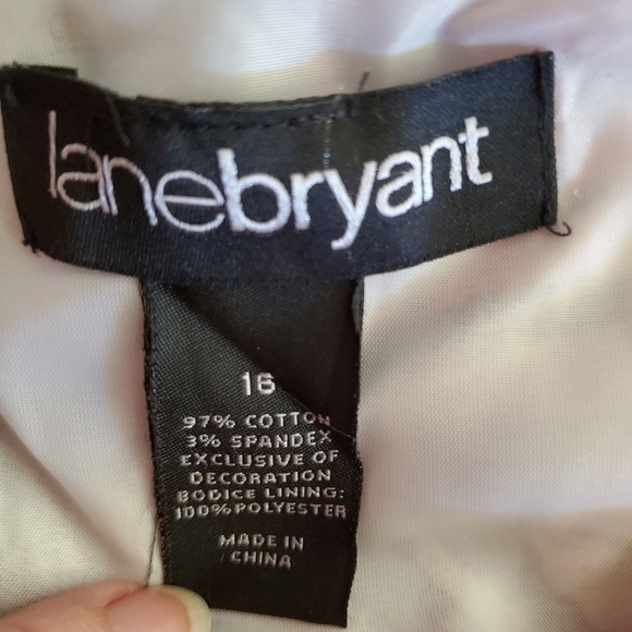 Floral dress Lane Bryant sz 16 - Picture 2 of 4